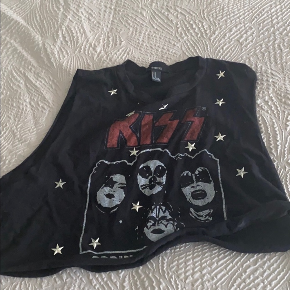 Forever 21 Kiss Band Tank Size Medium